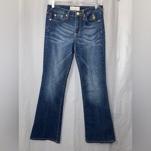 Baby Phat Silver Label Flare Jeans Size 9